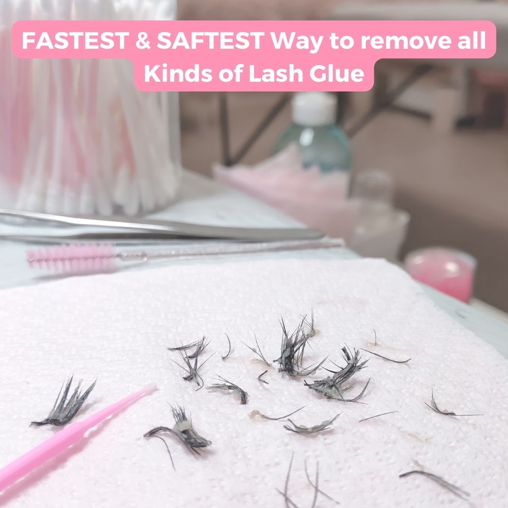 Wax Remover Eyelash For All Skin Types,10ml, Made In Korea - Ariya Lashes