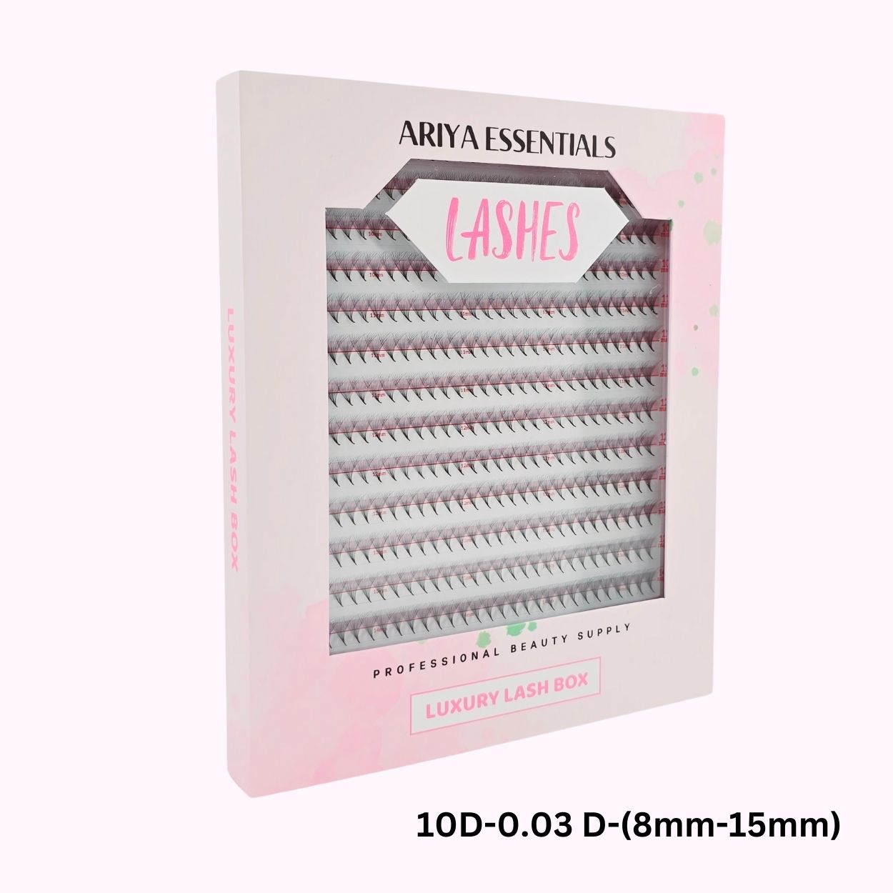 Premium Mixbook ProMade Eyelash Extensions Fan | 10D-0.03 D-(8mm-15mm) - Ariya Lashes