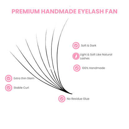 3IN1 Promade Mixed 500 Fans | 10D-0.05D-(11mm-13mm)