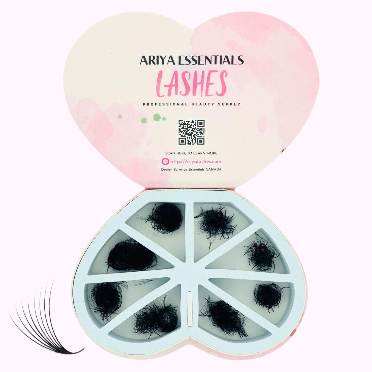 8IN1 Promade Mixed 1000 Fans | 10D-0.05C-(9-12mm | 12-15mm) - Ariya Lashes