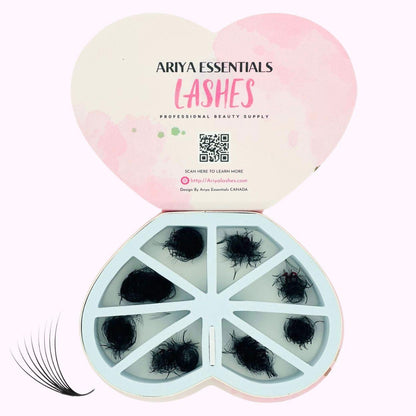 8IN1 Promade Mixed 1000 Fans | 8D-0.05D-(9-12mm | 12-15mm) - Ariya Lashes