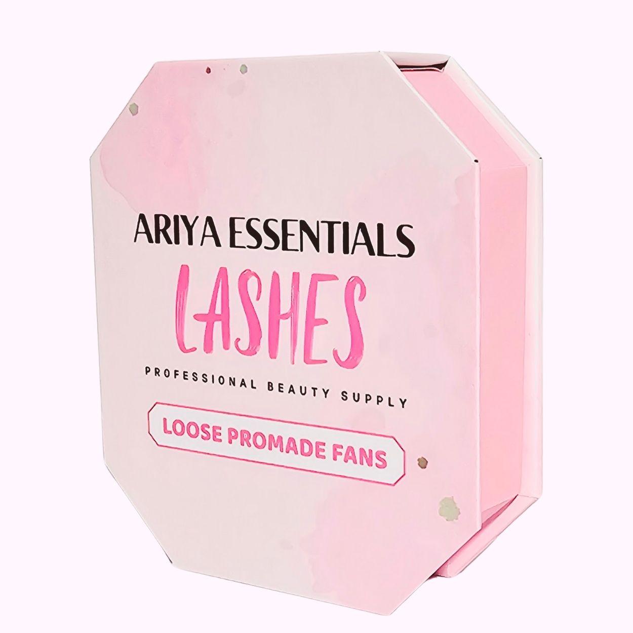Premium Promade Loose Fans Eyelash Extensions | 8D-0.05C-14mm - Ariya Lashes