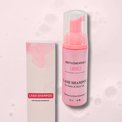 Lash Shampoo for Dry & Sensitive Skin, Natural Formula, No Scent and No Irritation-Made In Korea - Ariya Lashes
